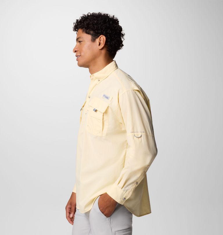 Men's Bahama II Shirt, Color: Lemon Wash, image 4