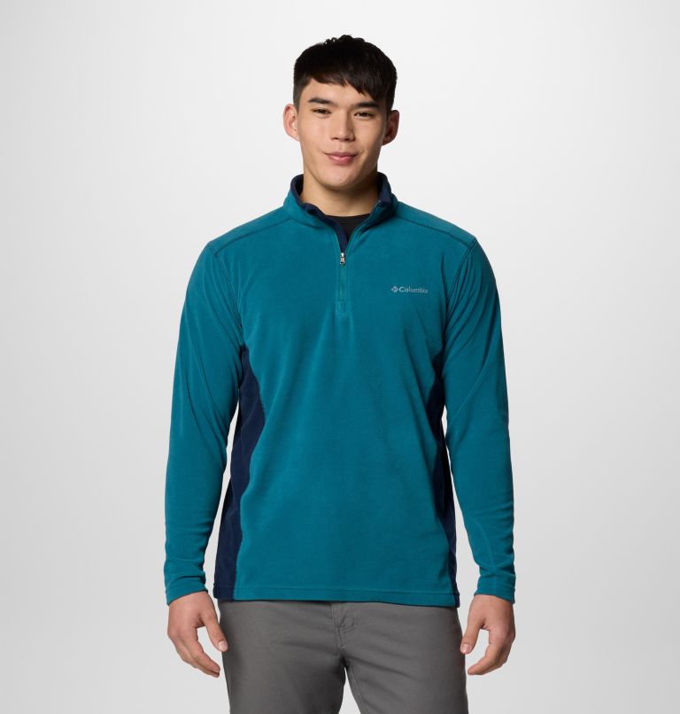 Men’s Klamath Range II ½ Zip, Color: River Blue, Coll Navy, image 1