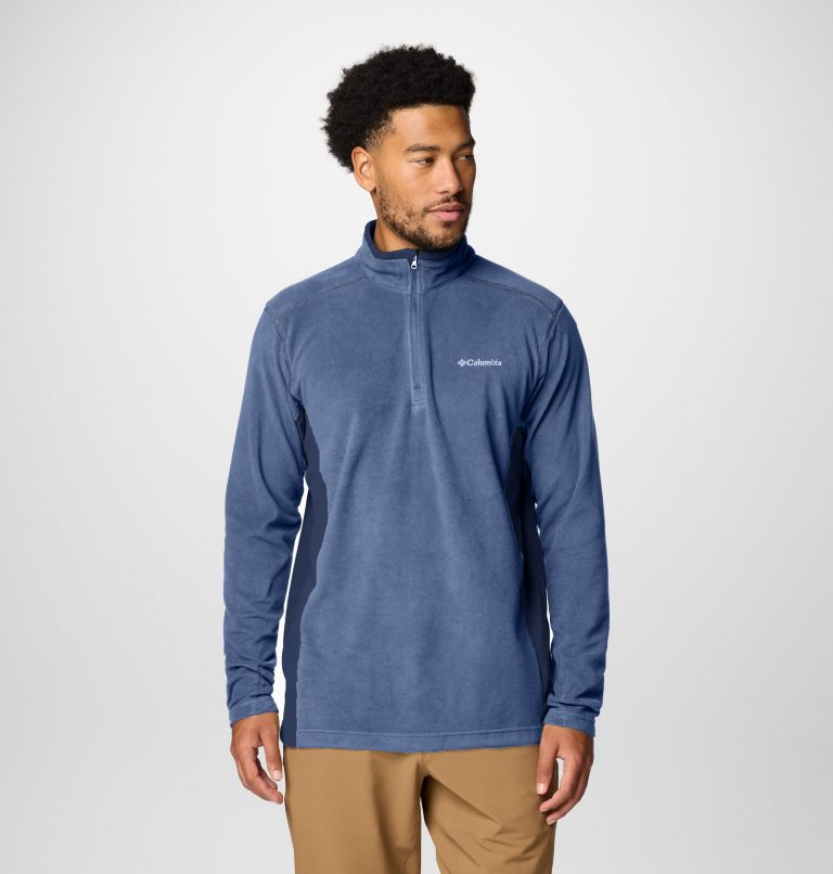 Men’s Klamath Range II ½ Zip, Color: Dark Mountain, Collegiate Navy, image 1