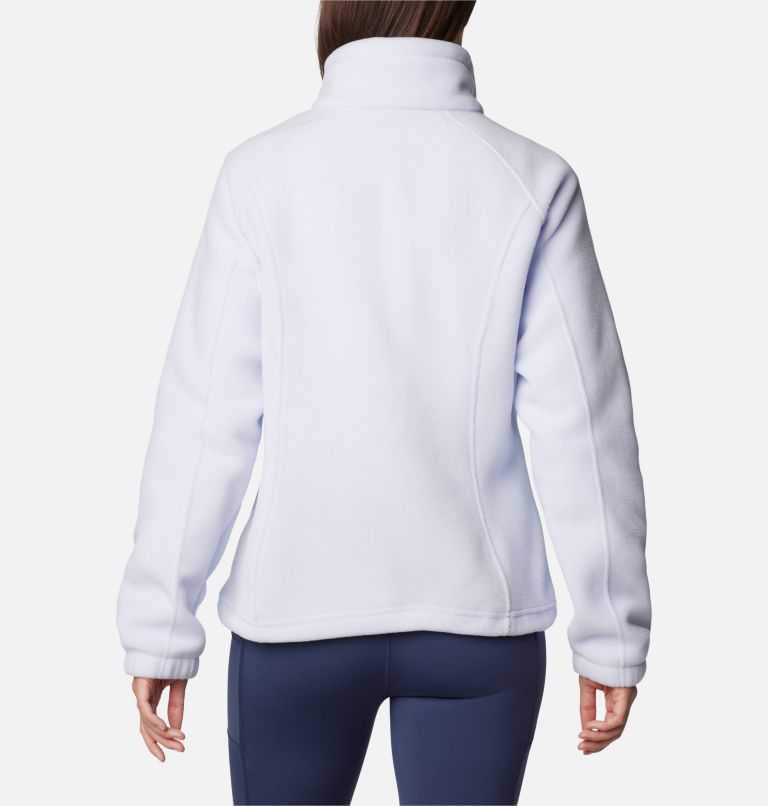 Women's Benton Springs Full Zip Fleece Jacket, Color: Snowdrift, image 2