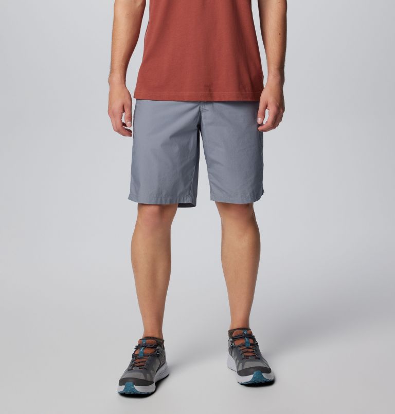Men's Washed Out Shorts, Color: Grey Ash, image 1
