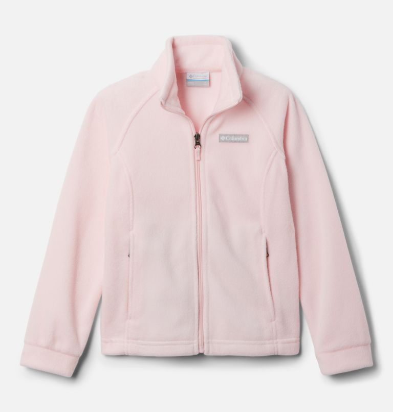 Girls' Benton Springs Fleece Jacket, Color: Satin Pink, image 1