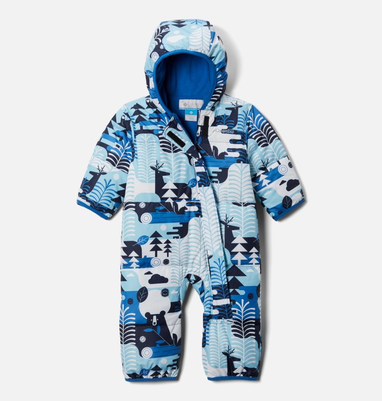 Babies' Snuggly Bunny Bunting - 2023 COLLECTION, Color: Collegiate Navy Winterlands, image 1