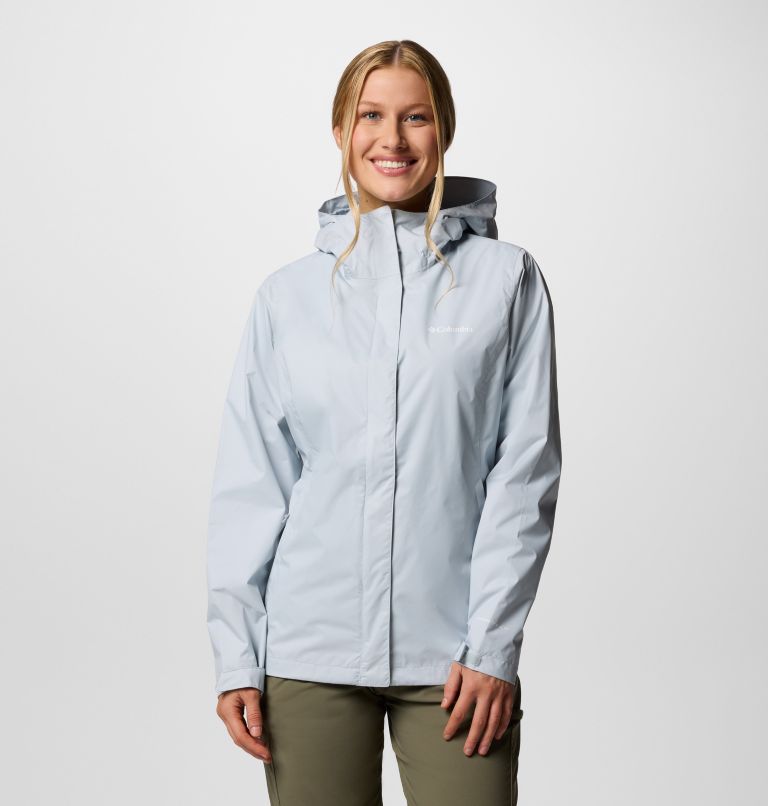 Women’s Arcadia II Rain Jacket, Color: Cirrus Grey, image 1