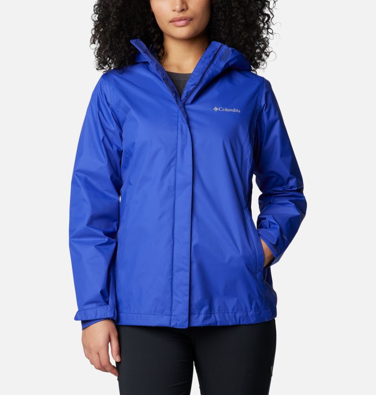 Women’s Arcadia II Rain Jacket, Color: Clematis Blue, image 1