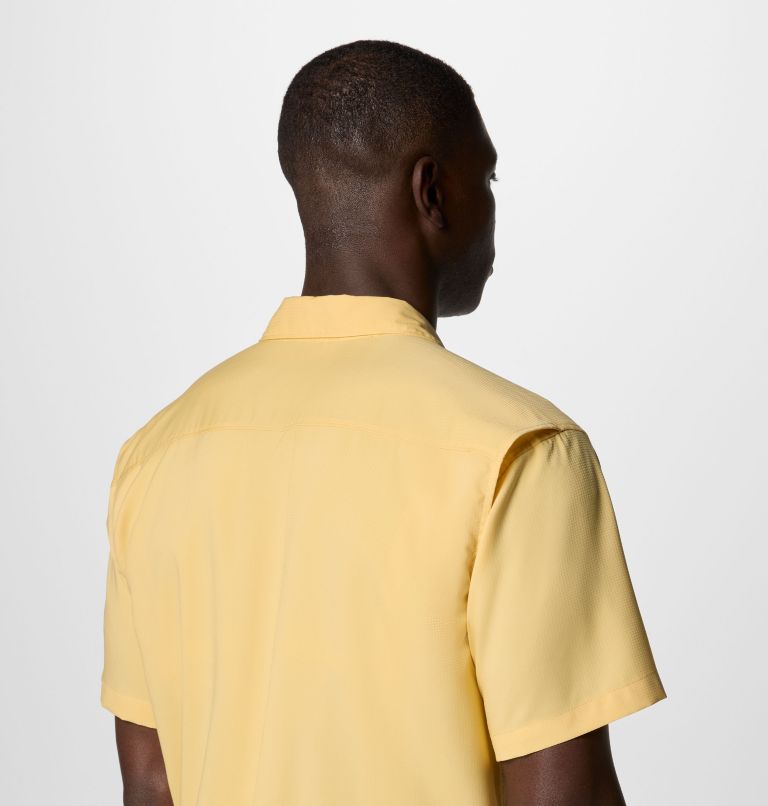 Chemise à manches courtes unie Utilizer II Homme, Color: Sand Dune, image 6