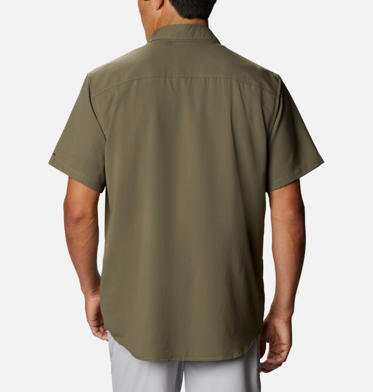 Men's Utilizer II Solid Short Sleeve Shirt, Color: Stone Green, image 2