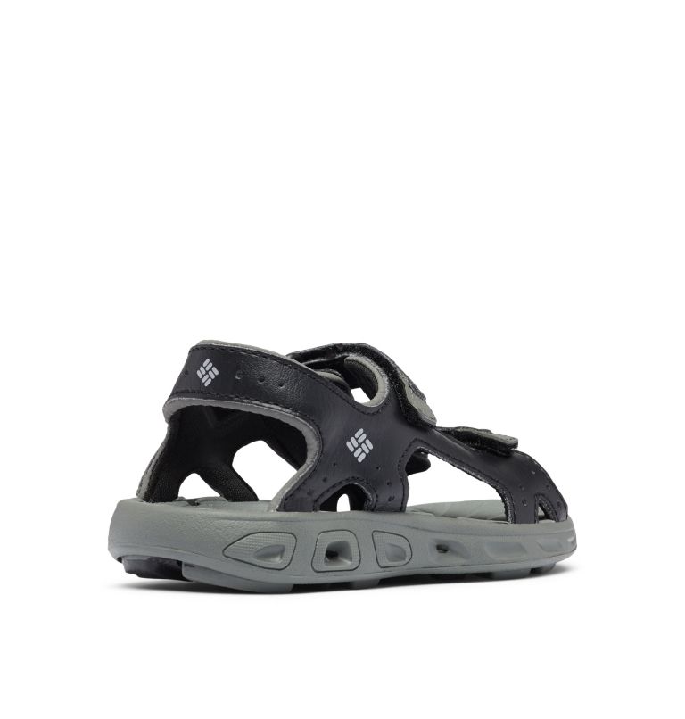Kids' Techsun Vent Sandal, Color: Black, Columbia Grey, image 9
