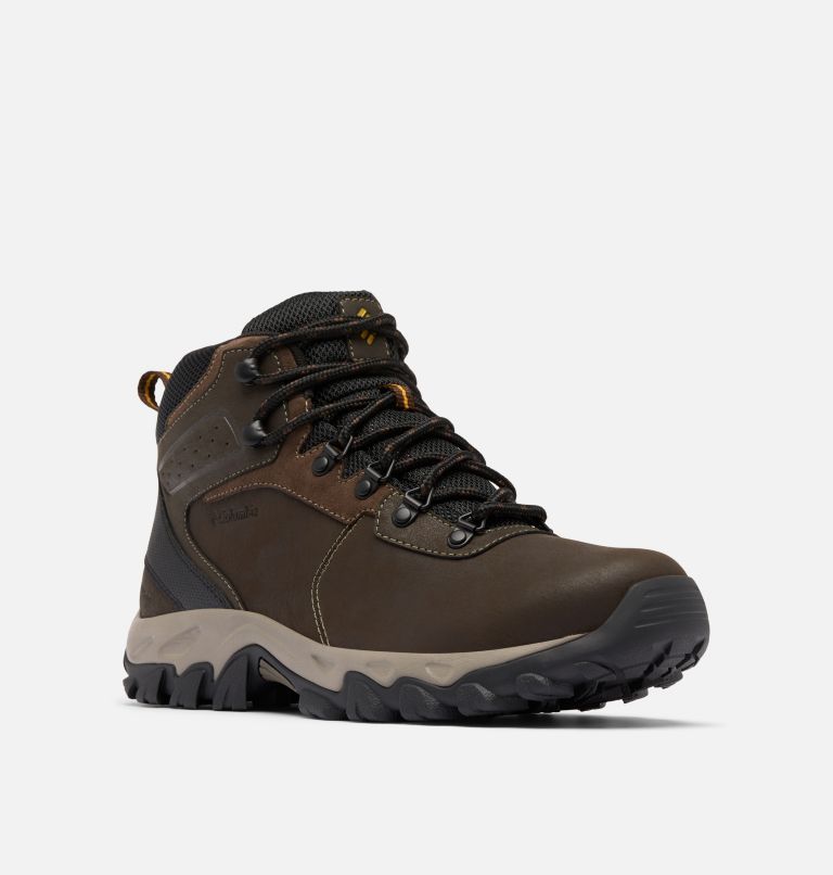 Chaussure Haute de Randonnée Imperméable Newton Ridge Plus II Homme, Color: Cordovan, Squash, image 3