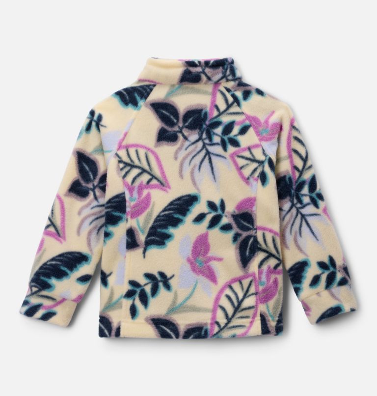 Veste en laine polaire imprimée Benton Springs II pour fillette, Color: Lemon Wash Pasteled, image 2