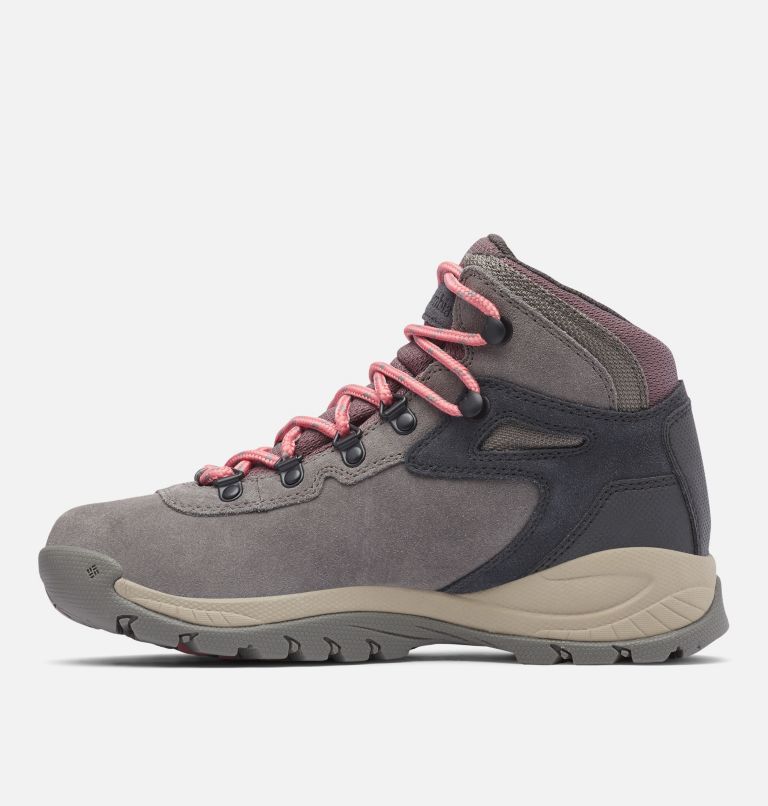 Women's Newton Ridge Plus Waterproof Amped Hiking Boot, Color: Stratus, Canyon Rose, image 5