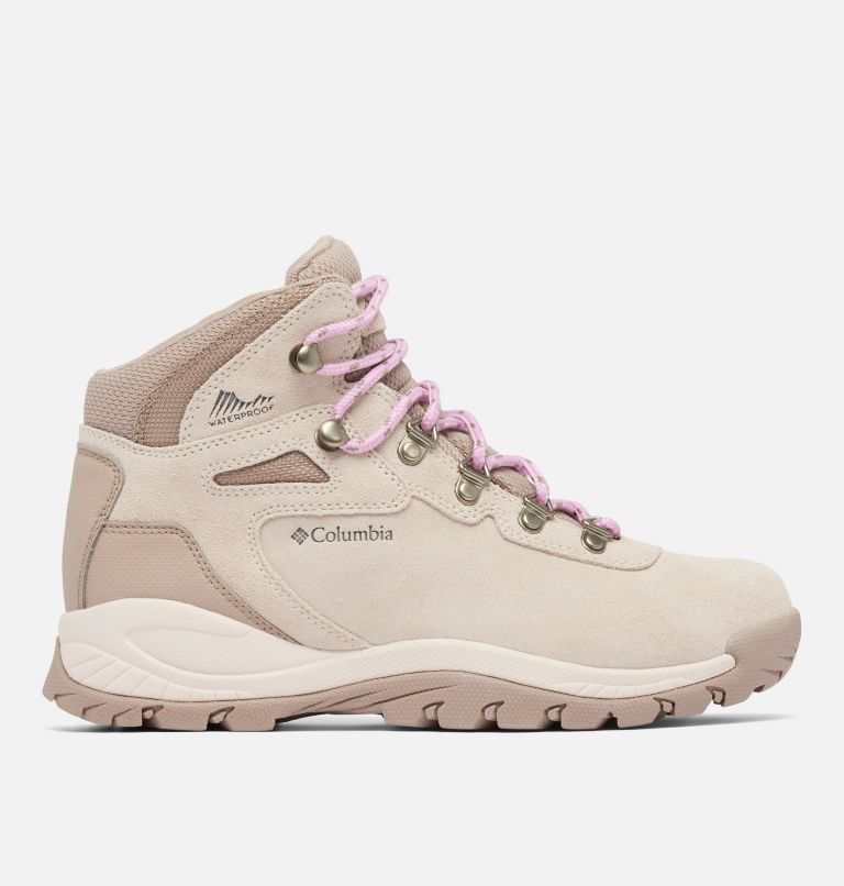 Women’s Newton Ridge Plus Waterproof Amped Hiking Boot - Wide, Color: Dark Stone, Cosmos, image 1