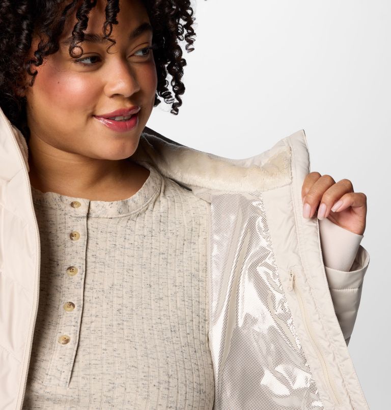 Women's Heavenly Hooded Jacket - Plus Size, Color: Dark Stone, image 7
