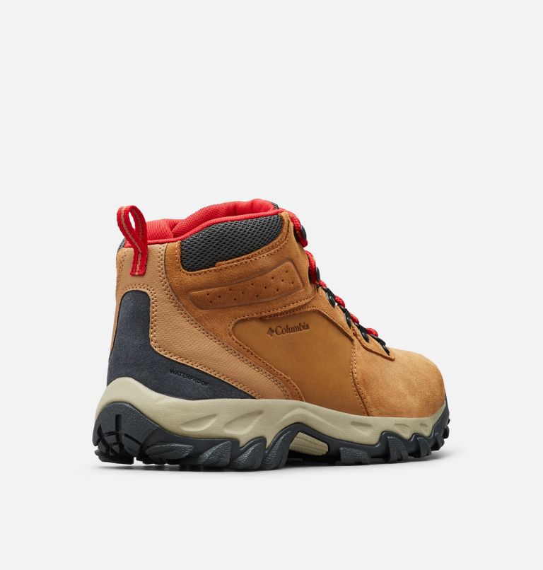 Chaussure de Randonnée Imperméable en Cuir Suédé Newton Ridge Plus II Homme, Color: Elk, Mountain Red, image 9