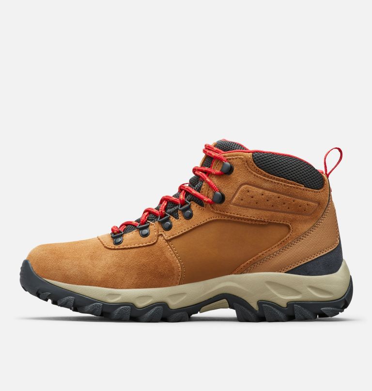 Chaussure de Randonnée Imperméable en Cuir Suédé Newton Ridge Plus II Homme, Color: Elk, Mountain Red, image 5