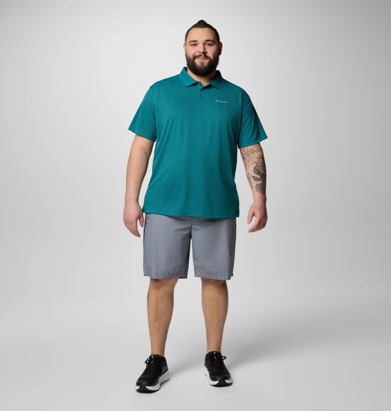Men’s Utilizer Technical Polo - Extended Size, Color: River Blue, image 2