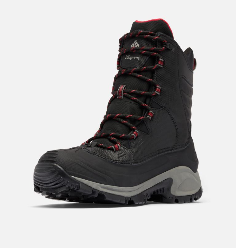 Men’s Bugaboot III Boot, Color: Black, Bright Red, image 7