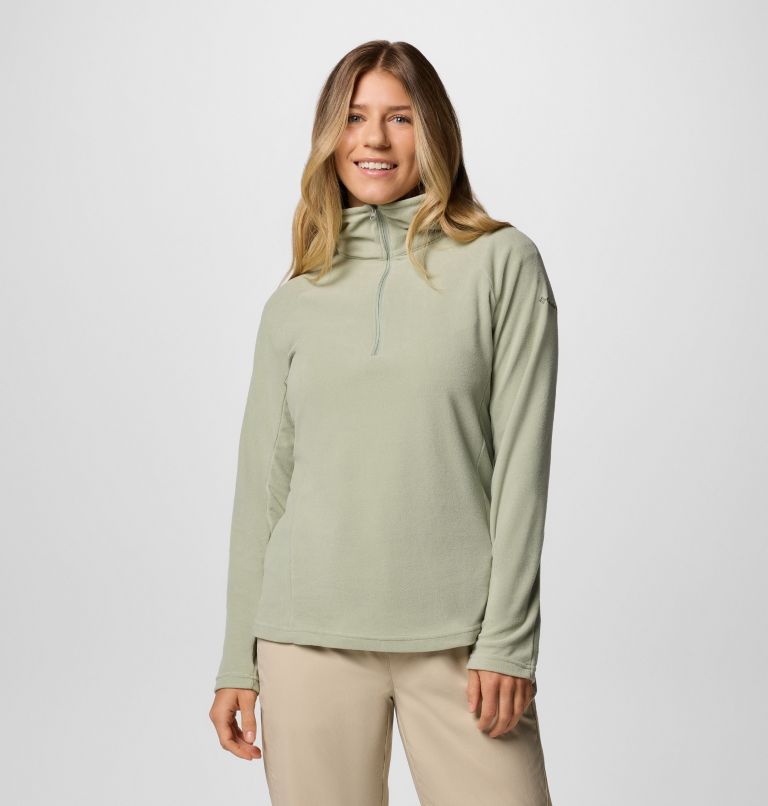 Women’s Glacial IV Half Zip Fleece, Color: Safari, image 1