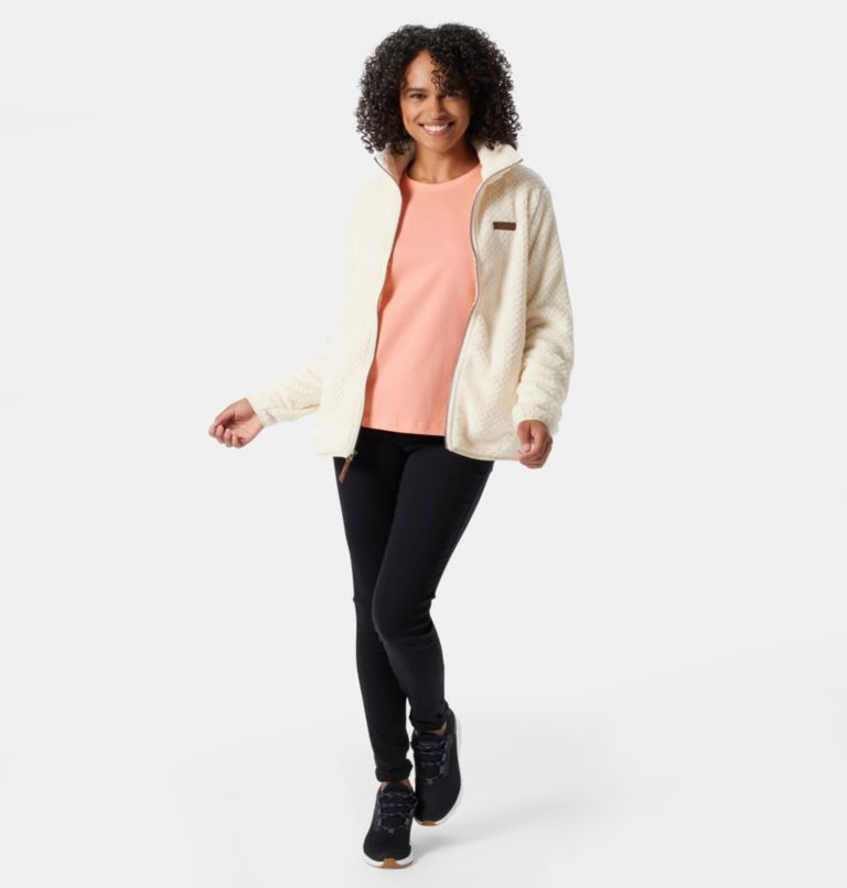Polaire Sherpa Fire Side II Femme, Color: Chalk, image 8