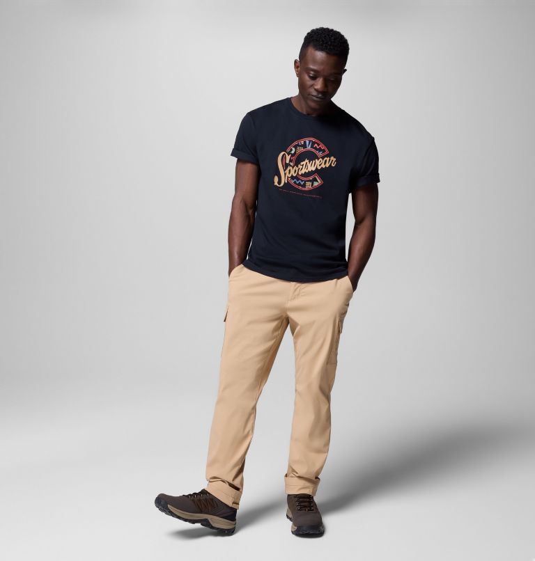 T-shirt Rapid Ridge Homme, Color: Black, C Sportswear Explorer, image 2