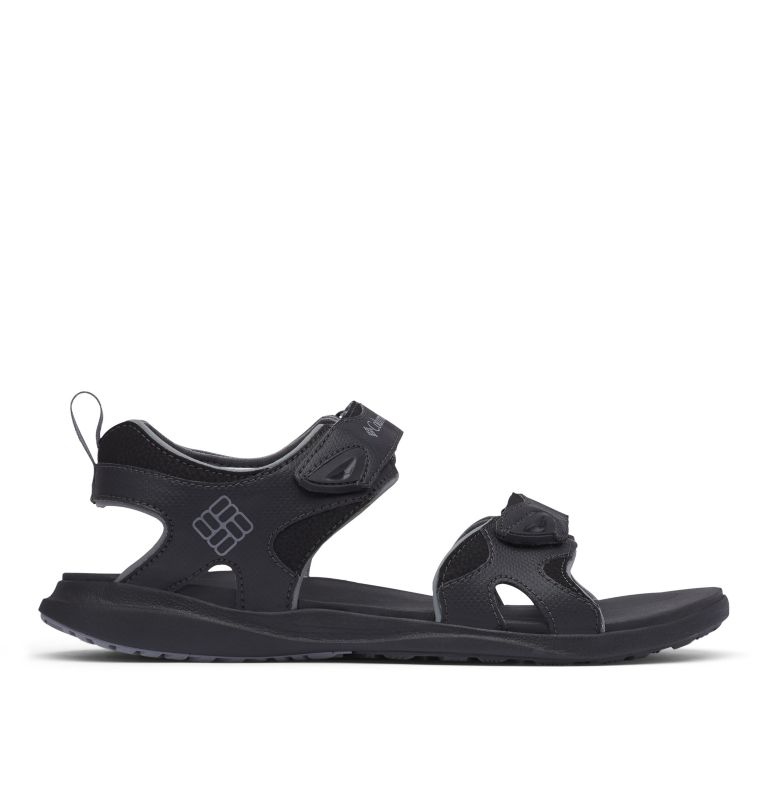 Men's Columbia Ankle Strap Sandal, Color: Black, Ti Grey Steel, image 3