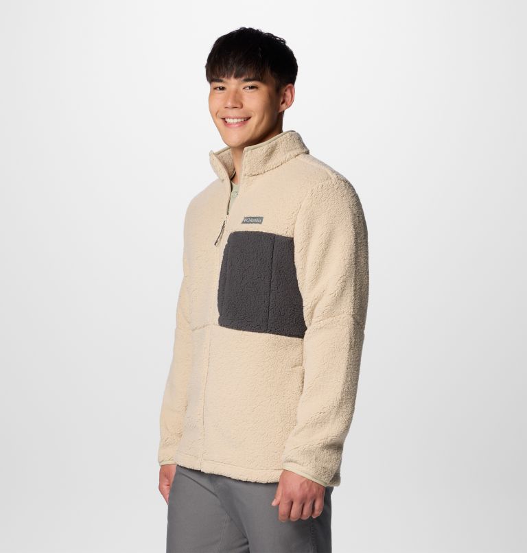 Veste polaire épaisse Mountainside homme, Color: Ancient Fossil, Shark, image 4