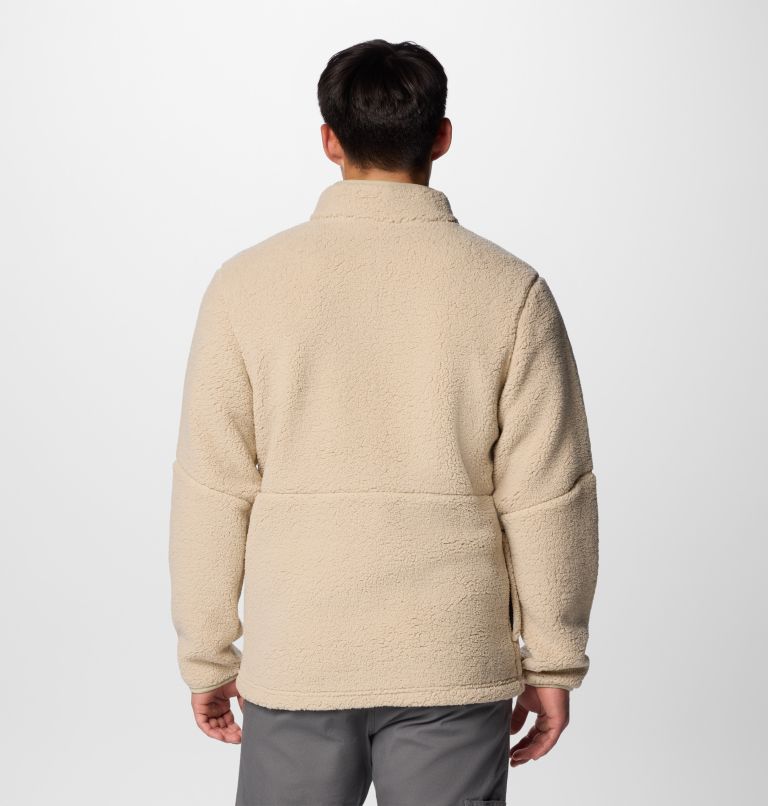 Veste polaire épaisse Mountainside homme, Color: Ancient Fossil, Shark, image 2