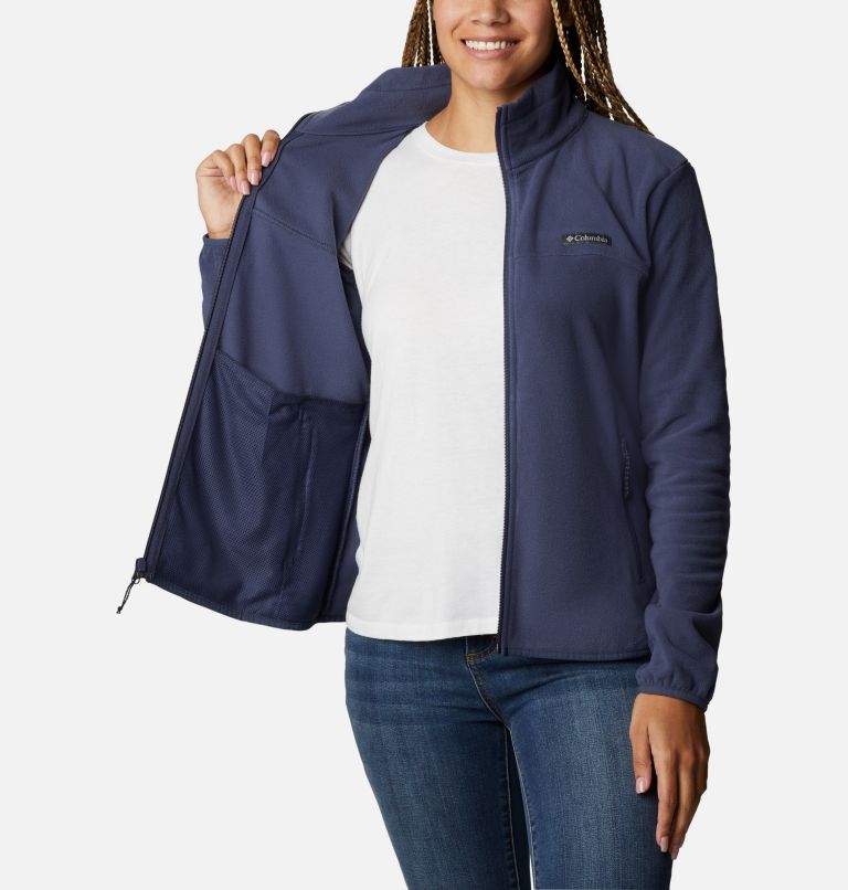 Polaire Entièrement Zippée Ali Peak Femme, Color: Nocturnal, image 5