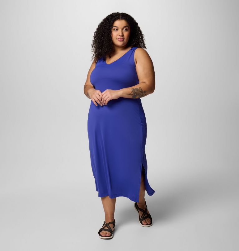 Robe mi-longue Chill River Femme - Grandes tailles, Color: Clematis Blue, image 6