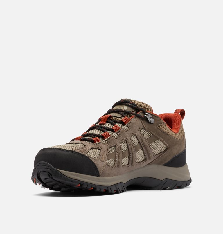 Zapatilla impermeable para caminar Redmond III para hombre, Color: Pebble, Dark Sienna, image 6