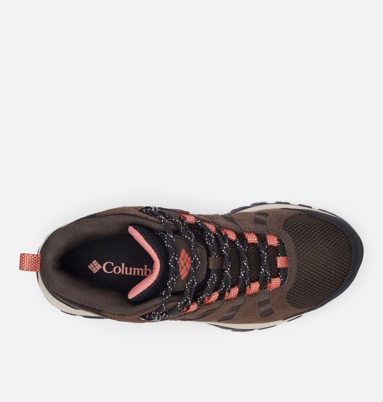 Chaussure de randonnée Imperméable Redmond III Mid Femme, Color: Cordovan, Dark Coral, image 3