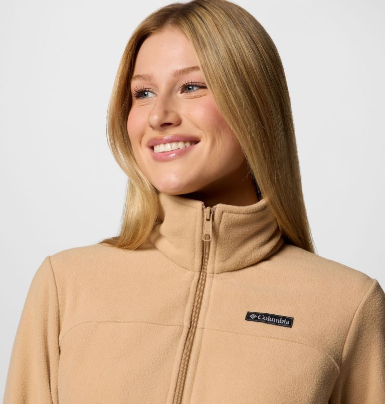 Women's Castle Dale Full Zip Fleece Jacket, Color: Canoe, image 4