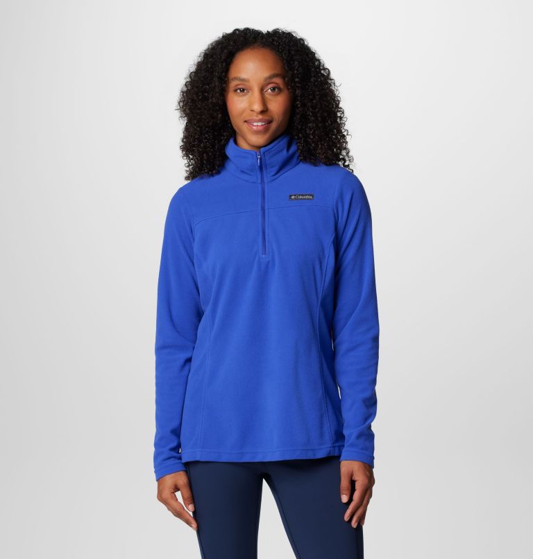 Women's Lake Aloha Half Zip Fleece, Color: Clematis Blue, image 1