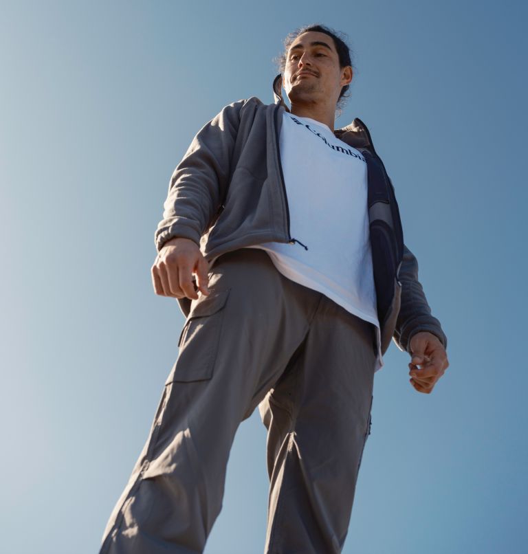 Pantalón de senderismo funcional Silver Ridge para hombre, Color: City Grey, image 8