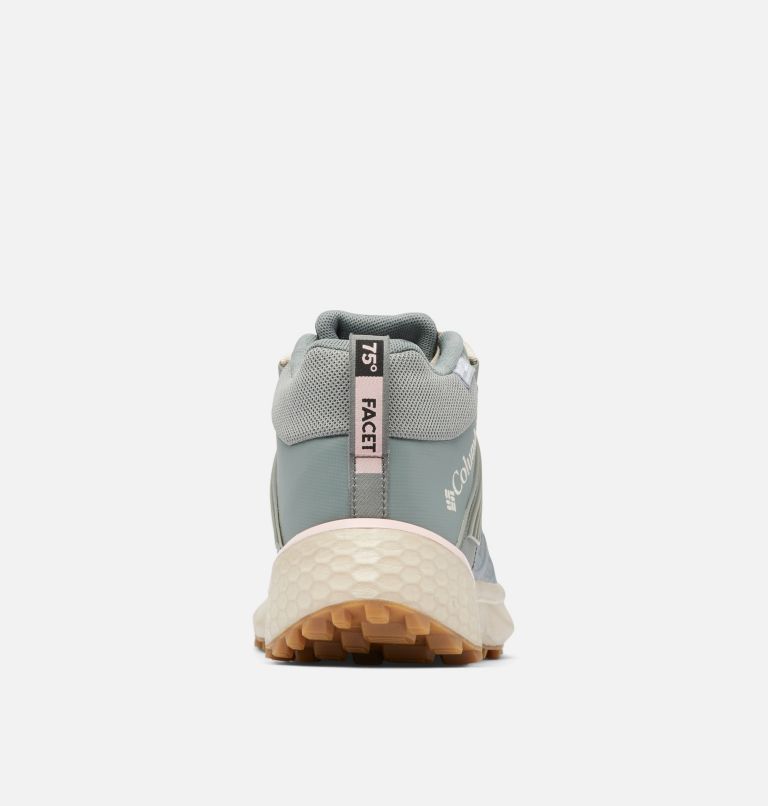 Chaussure Facet 75 Mid OutDry Femme, Color: Sedona Sage, Dusty Pink, image 2
