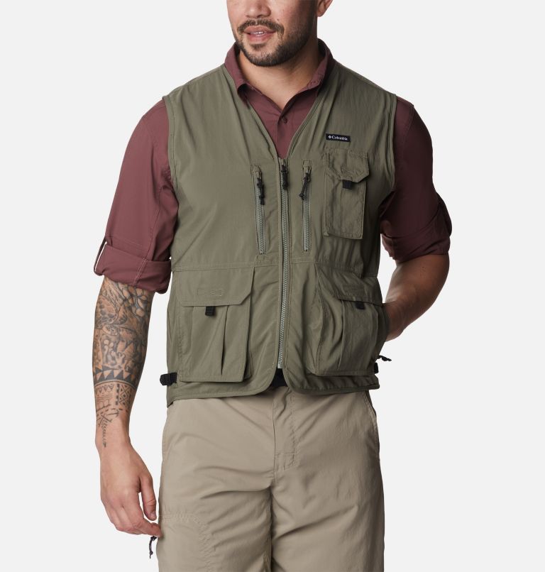 Chaleco Silver Ridge Utility para hombre, Color: Stone Green, image 1