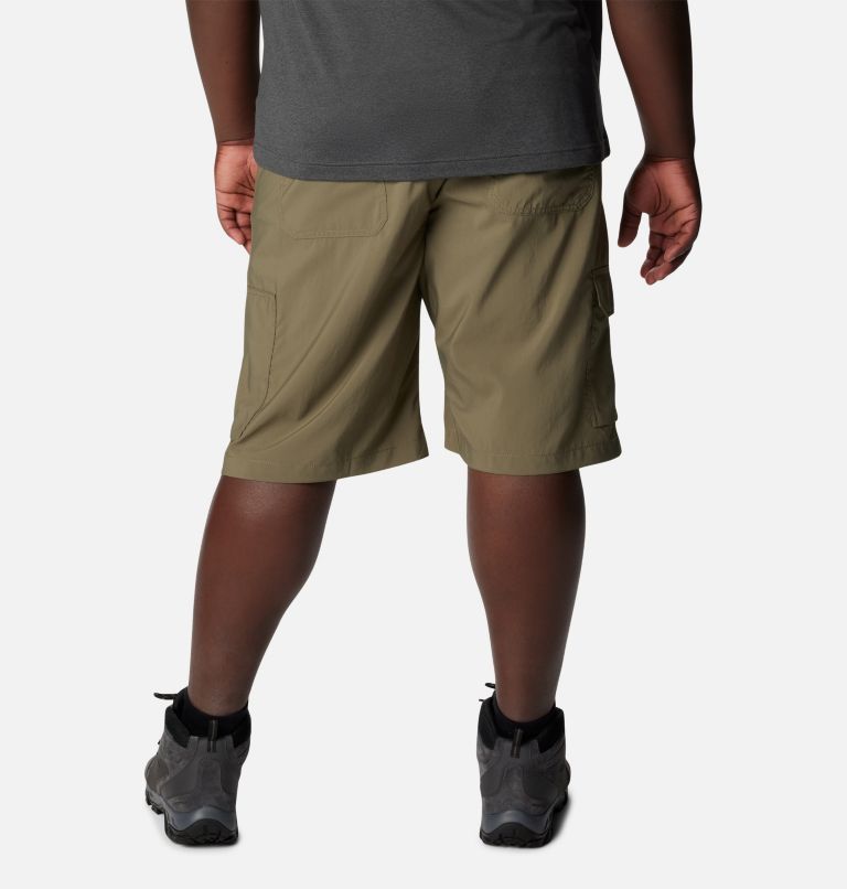 Men's Silver Ridge Utility Cargo Hiking Shorts - Extended size, Color: Stone Green, image 2