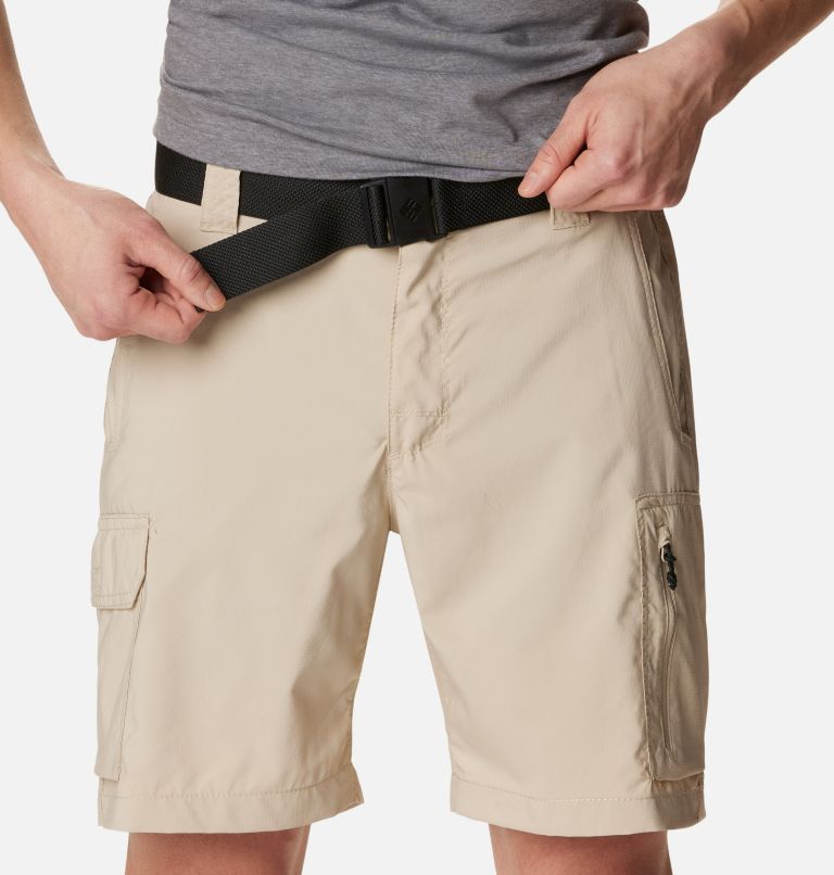 Men's Silver Ridge Utility Cargo Walking Shorts, Color: Ancient Fossil, image 4