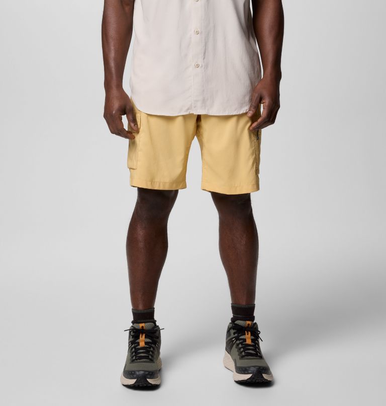 Men's Silver Ridge Utility Cargo Hiking Shorts, Color: Sand Dune, image 1