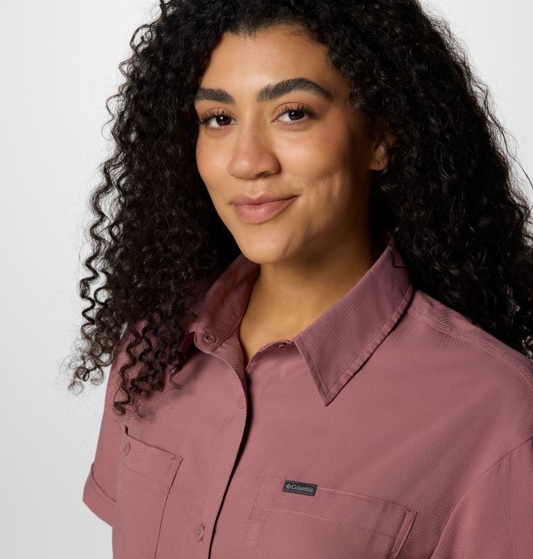 Camicia a manica corta Silver Ridge Utility da donna, Color: Fig, image 4