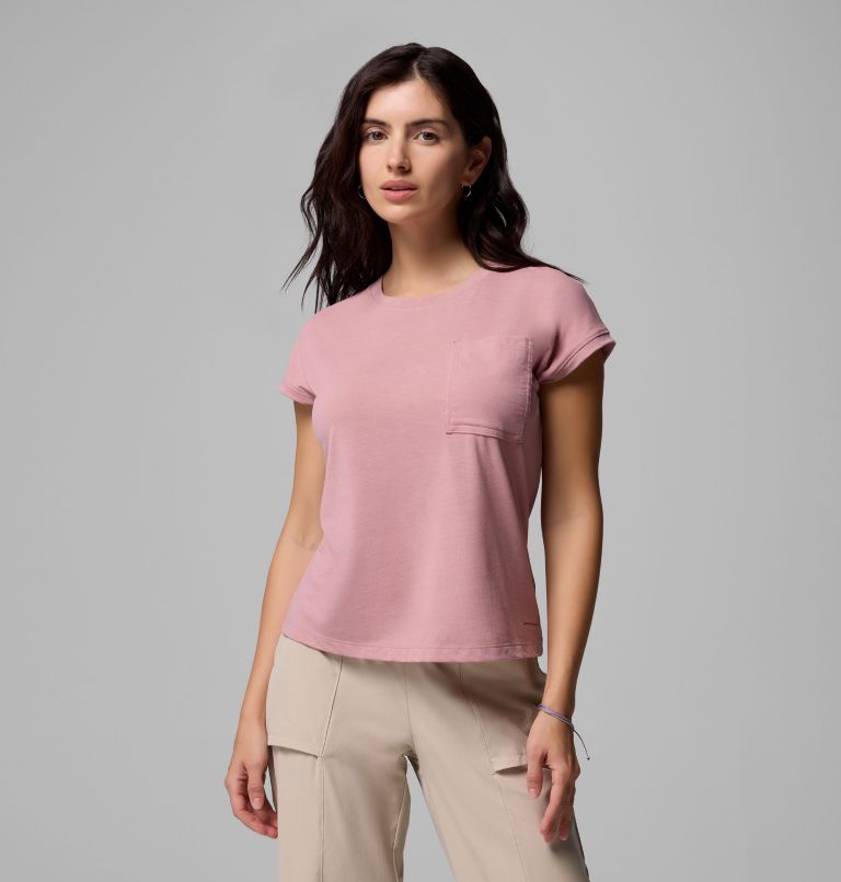 Boundless Trek technisches T-Shirt für Frauen, Color: Eraser Pink, image 1