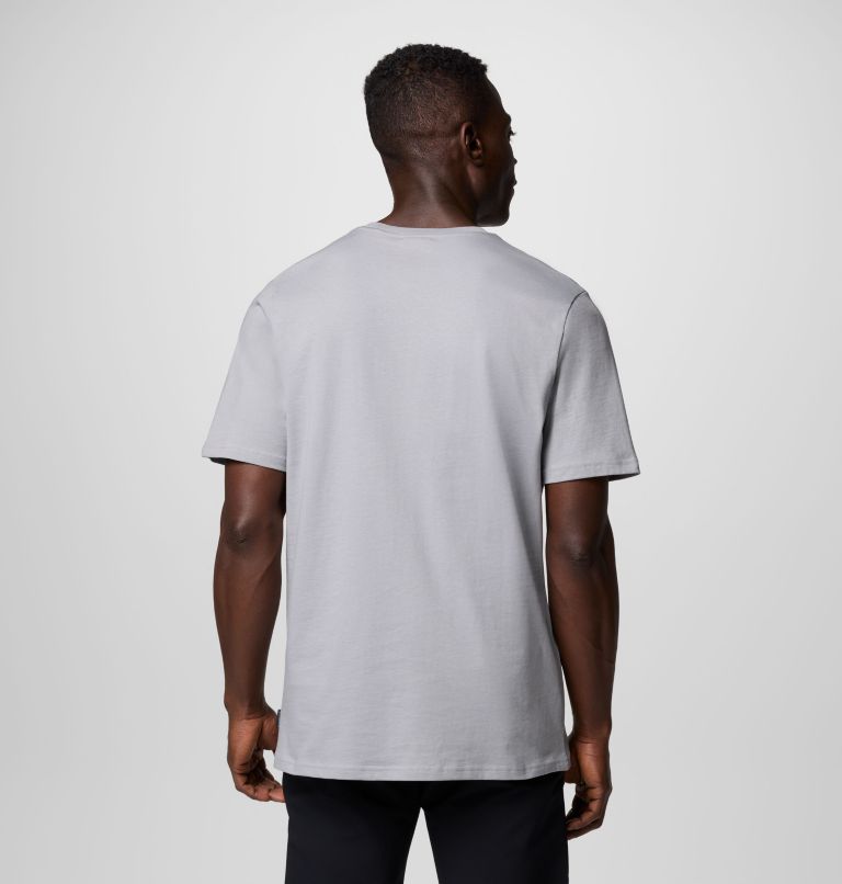 Men's Explorers Canyon T-Shirt, Color: Columbia Grey, Naturally Outdoor, image 2