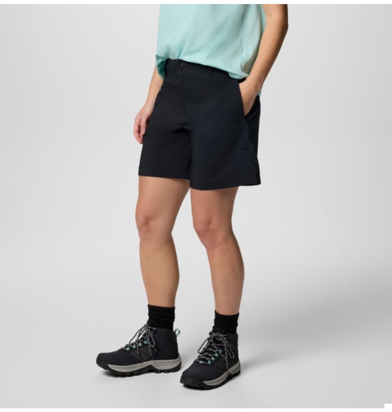 Shorts de senderismo Silver Ridge Utility para mujer, Color: Black, image 3