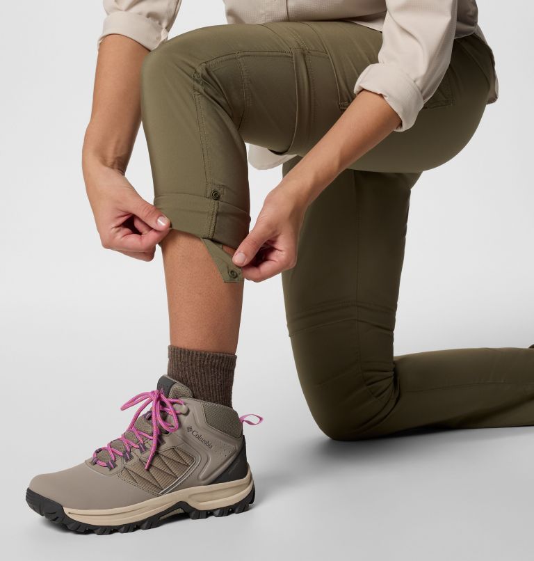 Pantalon de Randonnée Convertible Silver Ridge Utility Femme, Color: Stone Green, image 7