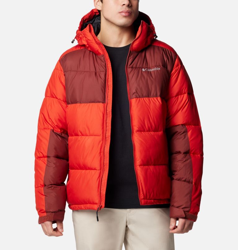 Giacca imbottita con cappuccio Pike Lake II da uomo, Color: Sail Red, Spice, image 8