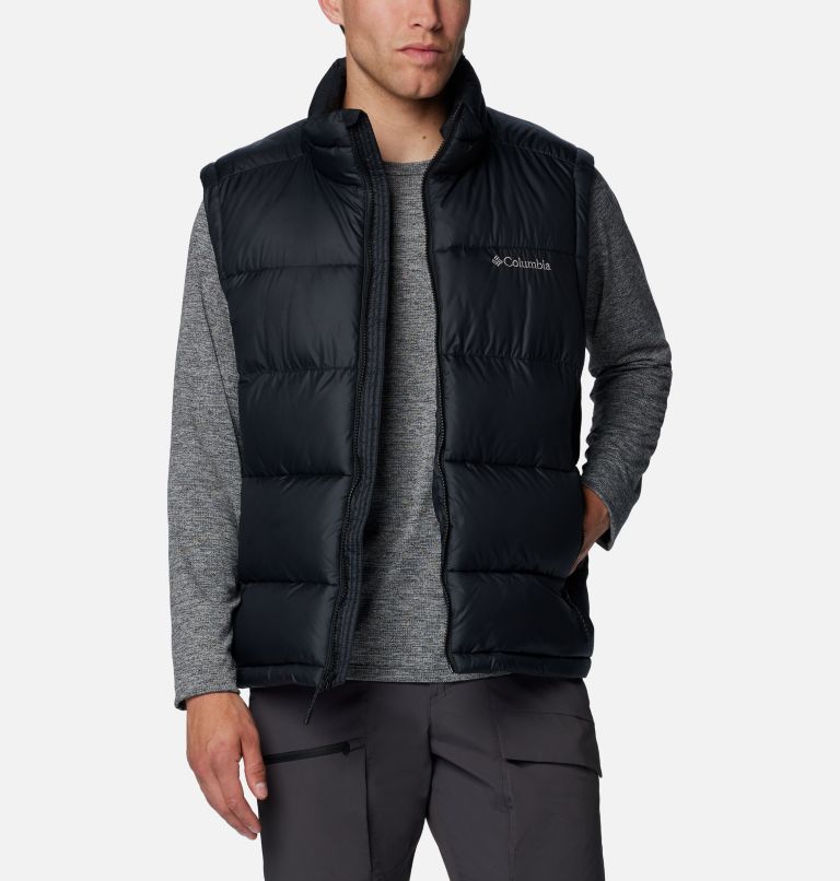Men's Pike Lake II Puffer Vest, Color: Black, image 8