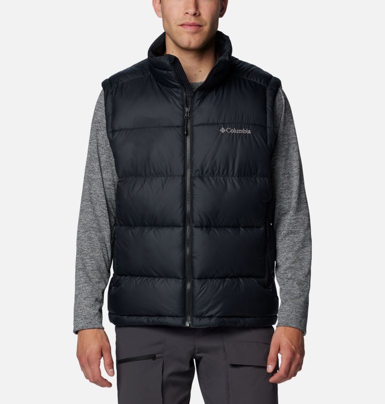 Men's Pike Lake II Puffer Vest, Color: Black, image 1