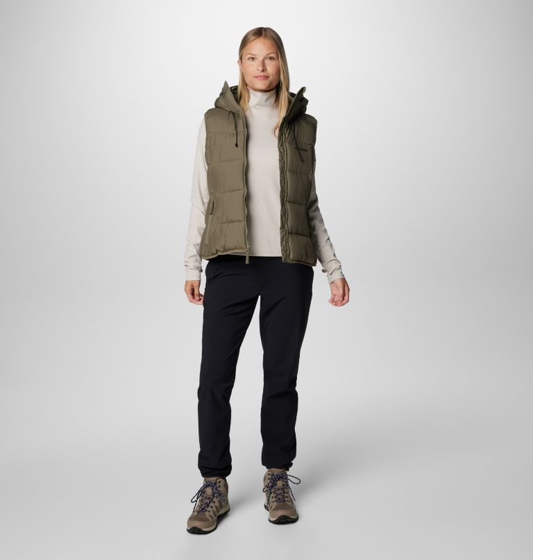 Doudoune Sans Manches Isolée Pike Lake II Femme, Color: Stone Green, image 3