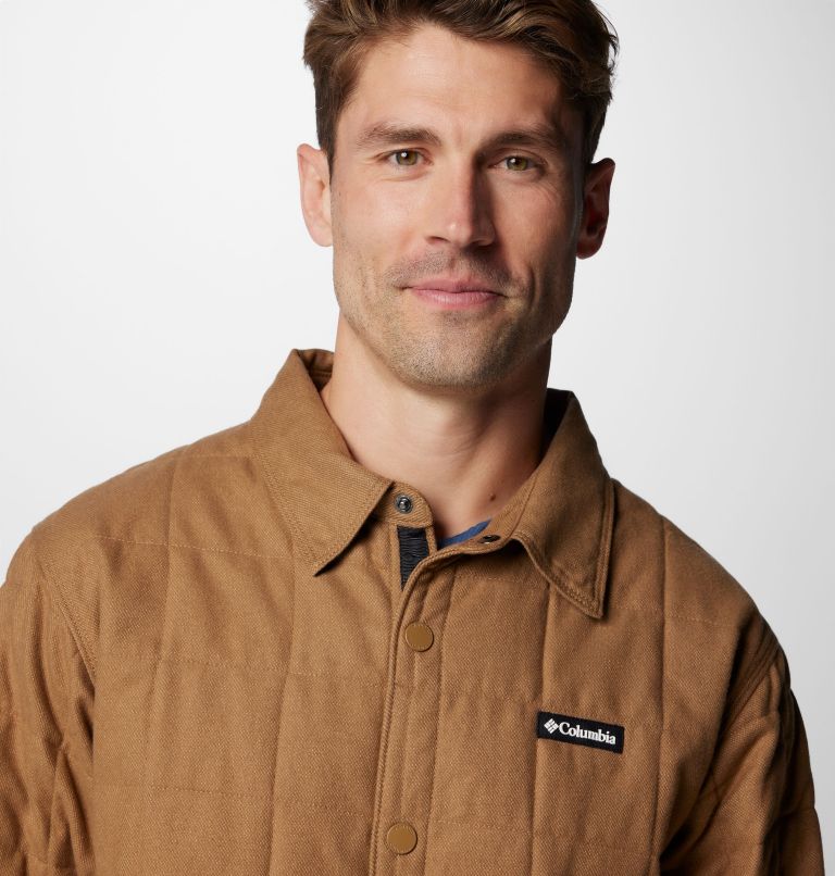 Men's Landroamer Quilted Shirt Jacket, Color: Delta, image 5