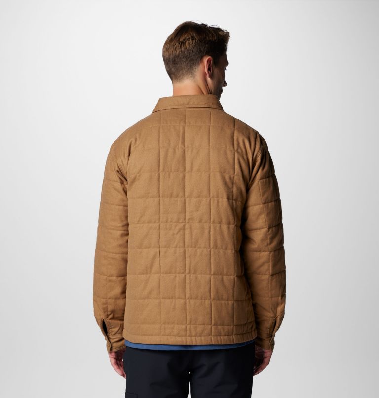 Men's Landroamer Quilted Shirt Jacket, Color: Delta, image 2